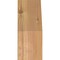 Ekena Millwork 4"W x 6"D x 10"H Merced Rough Sawn Knee Brace, Western Red Cedar BRC04X06X10MRC00RWR - alternate 2
